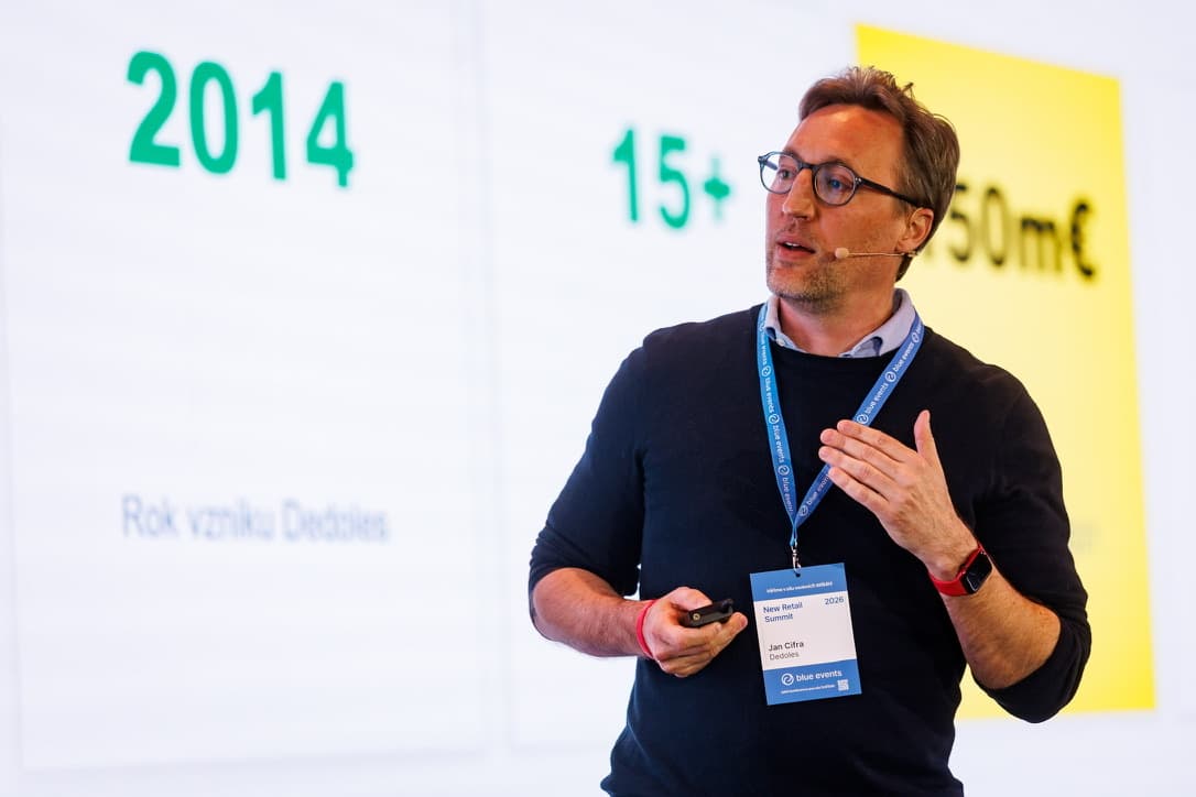 Jan Cifra speaking at New Retail Summit 2026