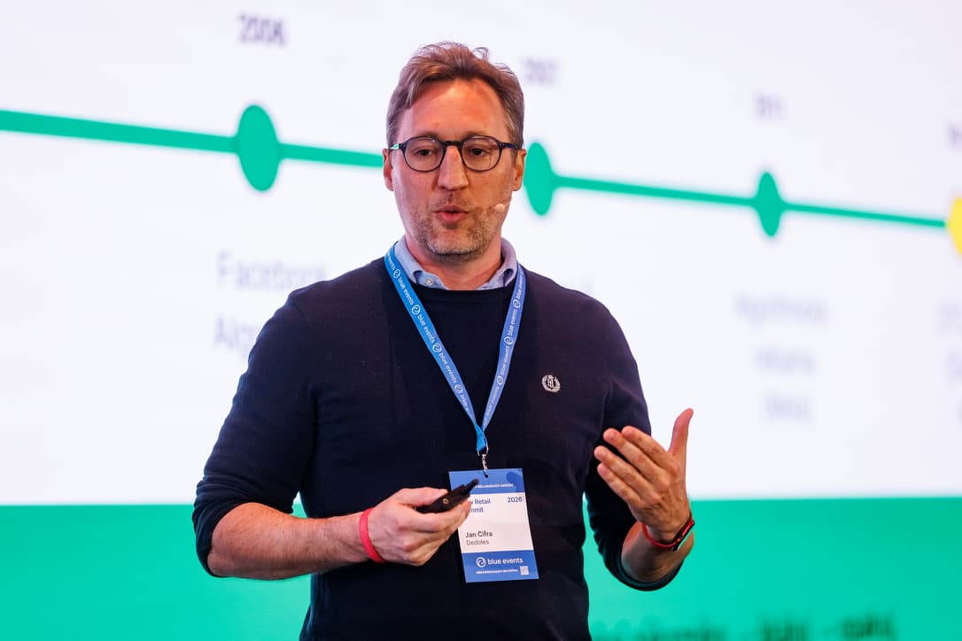 Jan Cifra speaking at New Retail Summit 2026